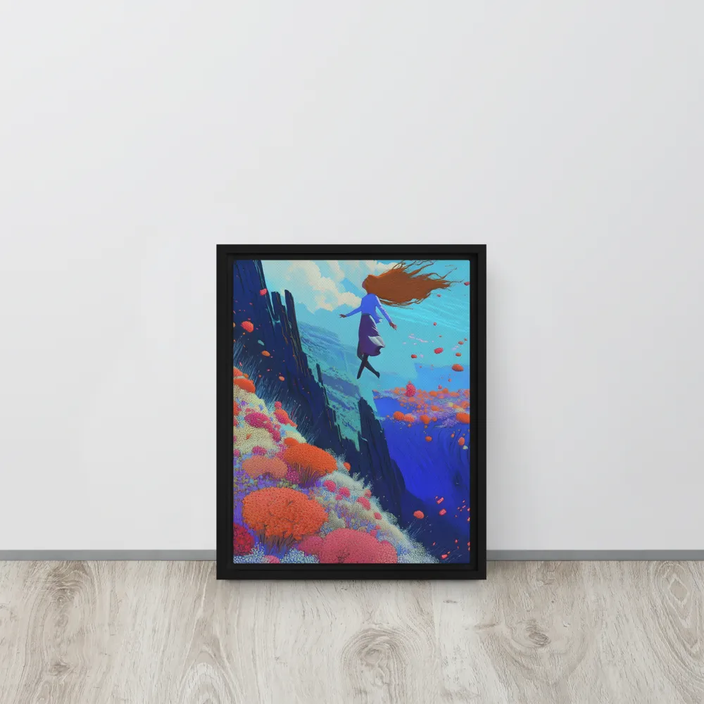 Whispers of Freedom | Canvas with Black Frame | 11″×14″