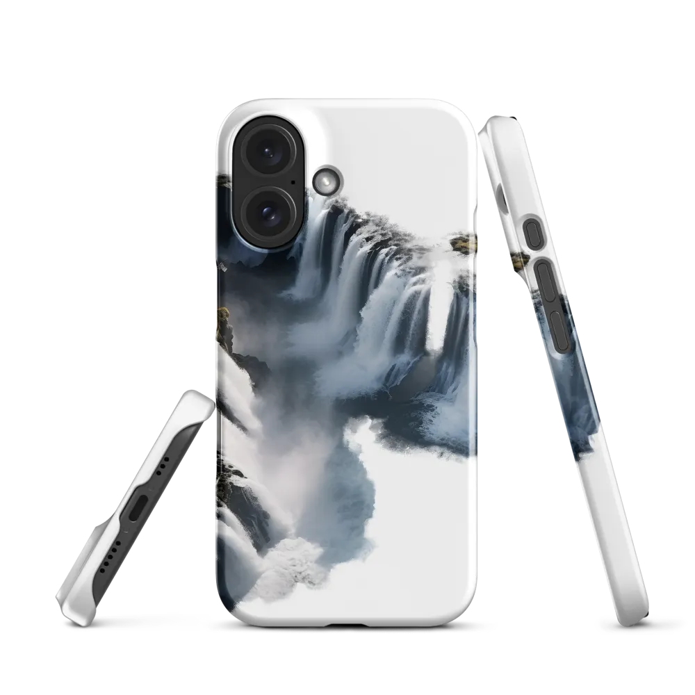 Ethereal Cascade: Nature's Power Revealed | Phone Case
