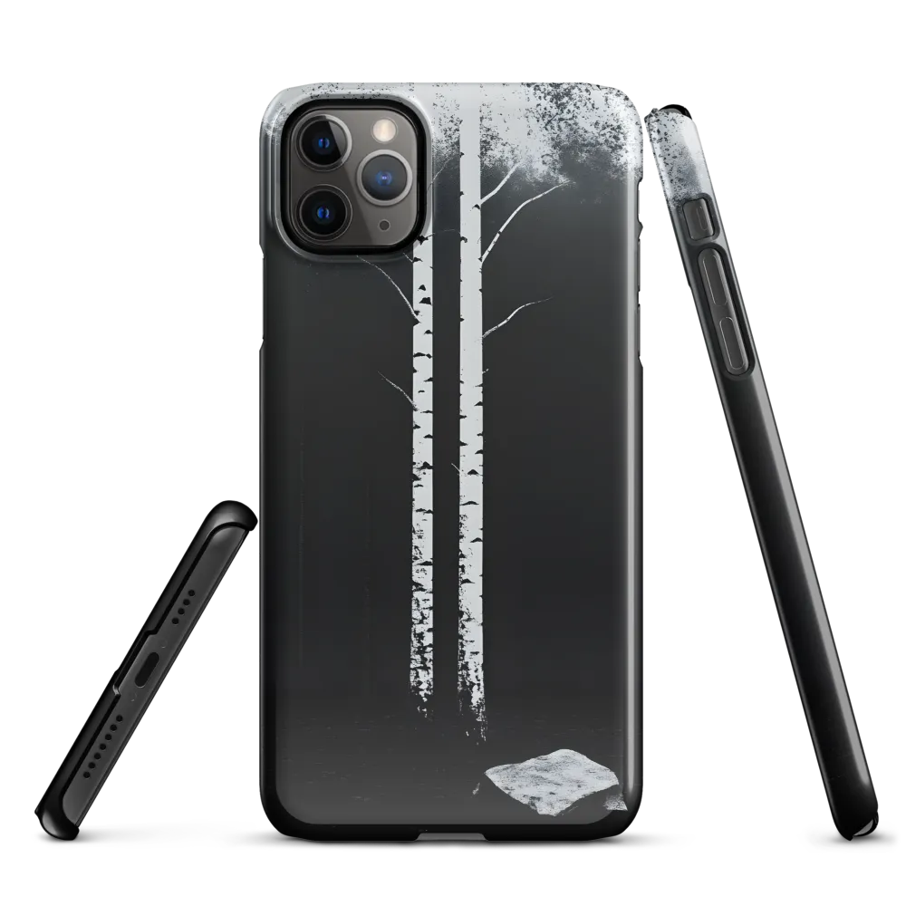 Ethereal Trees in Monochrome | Phone Case |  11 Pro Max | Snap Case | Glossy