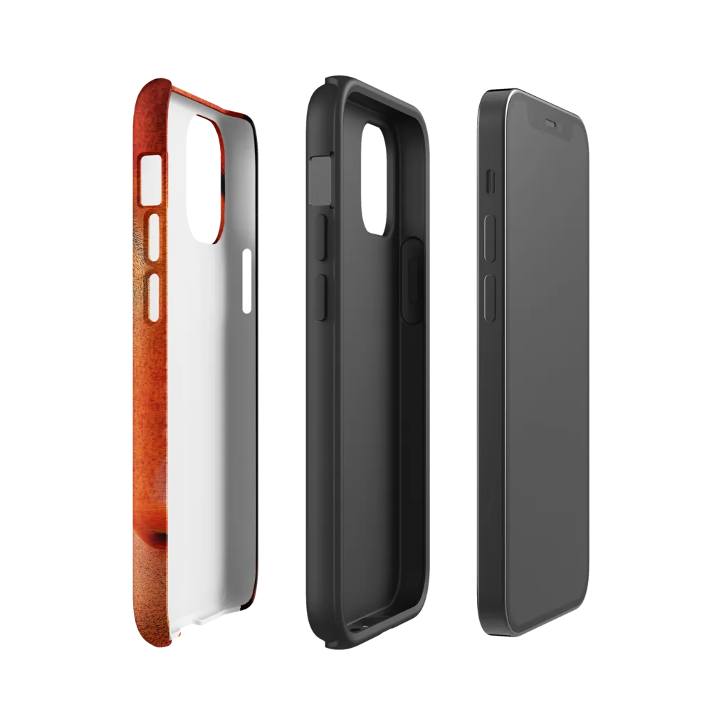 Gaze of Intensity | Phone Case |  12 mini | Tough Case | Glossy