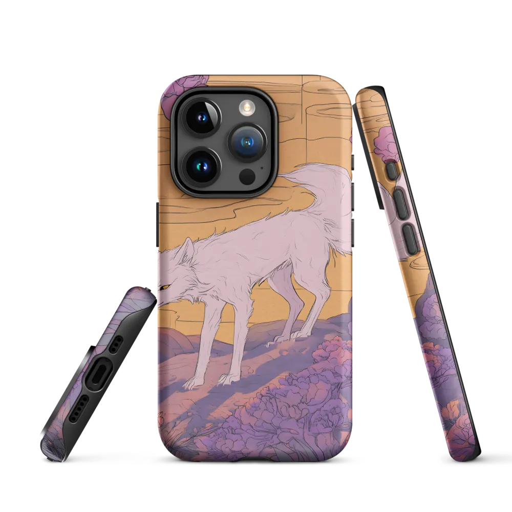 Whispers of the Violet Dawn | Phone Case |  15 Pro | Tough Case | Matte