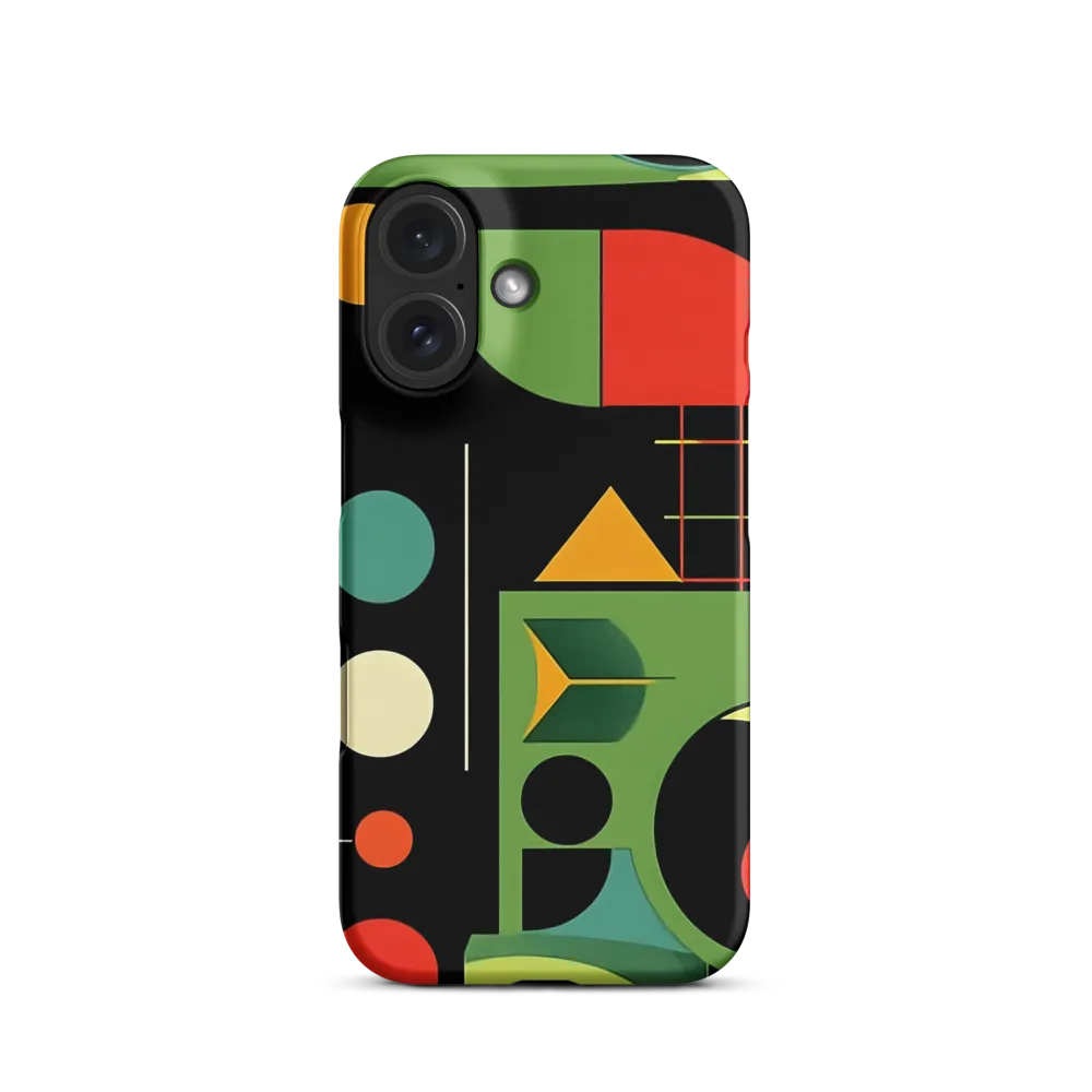 Geometric Harmony | Phone Case |  16 | Snap Case | Matte