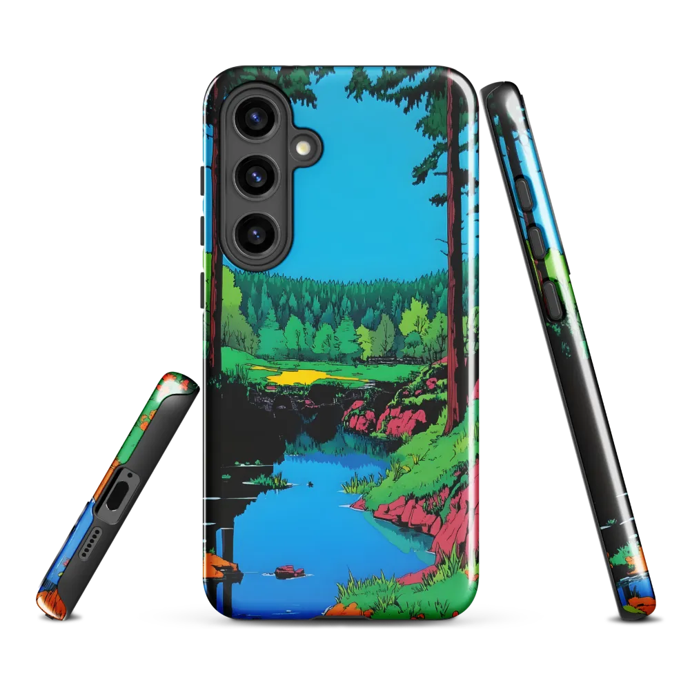Tranquil Reflections: A Vibrant Landscape