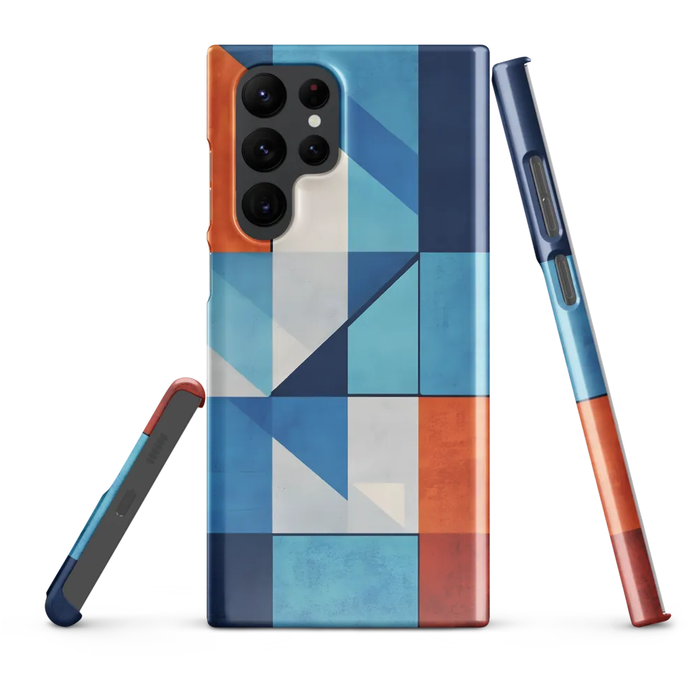 Geometric Harmony in Color | Phone Case |  S22 Ultra | Snap Case | Glossy