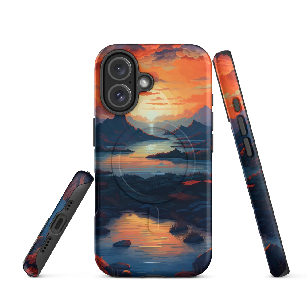 Ethereal Evening: A Digital Dusk