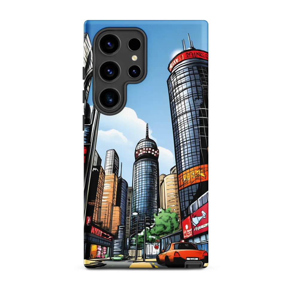 Urban Pulse: A Comic Cityscape