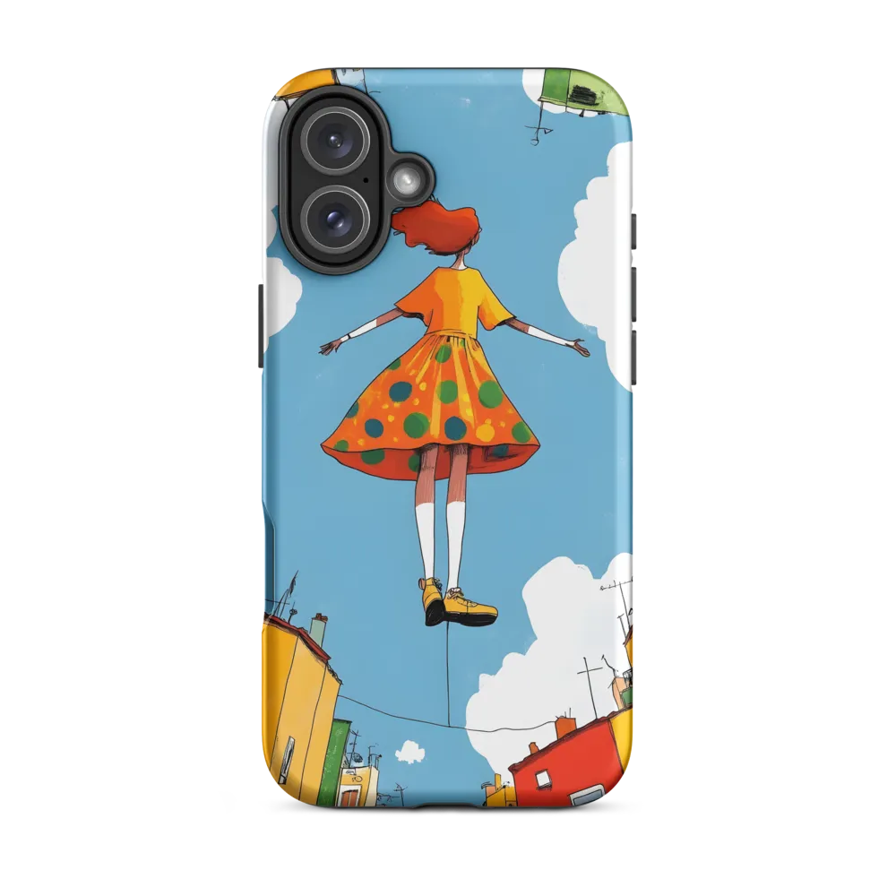 Floating Dreams in a Colorful Sky