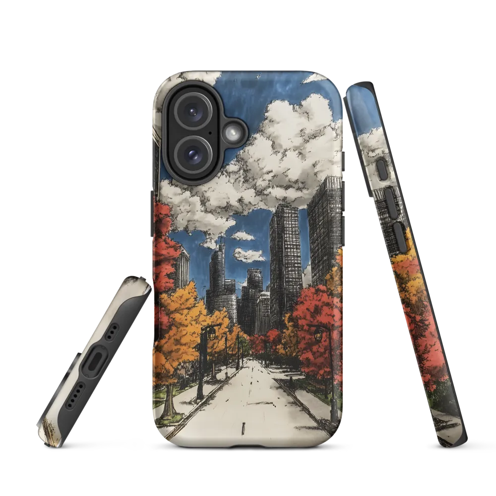 Autumn Serenity in the City | Phone Case