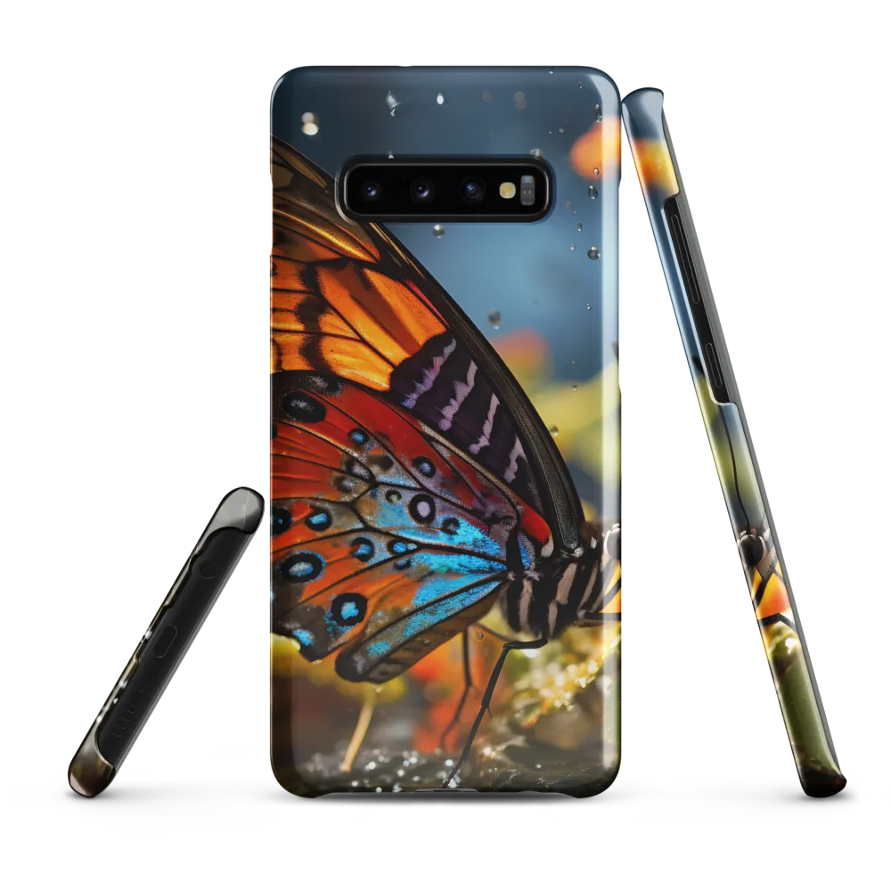 Dance of Colors: The Butterfly's Elegance | Phone Case |  S10 Plus | Snap Case | Glossy