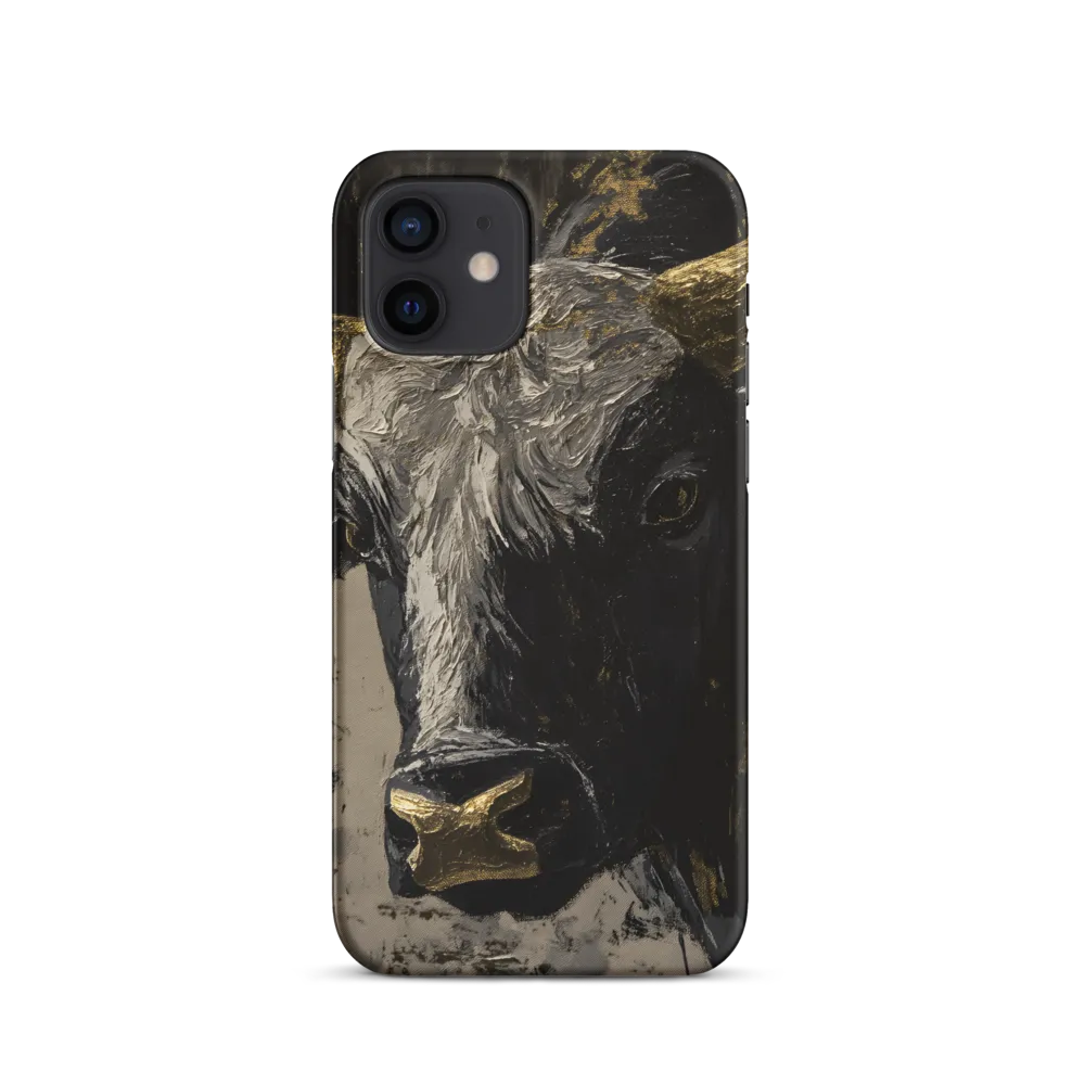 Majestic Bull: The Power in Black and Gold