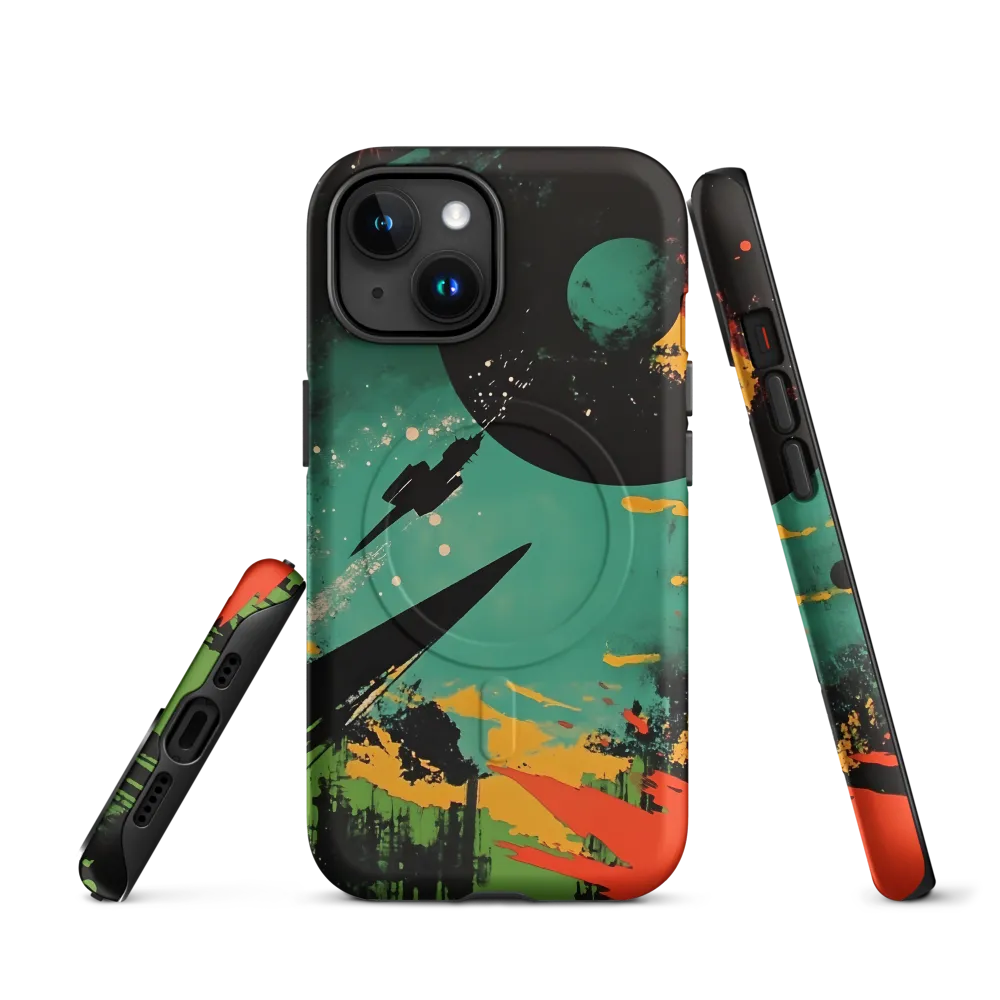 Journey Through the Cosmic Canvas | Phone Case |  15 | MagSafe® Tough Case | Matte