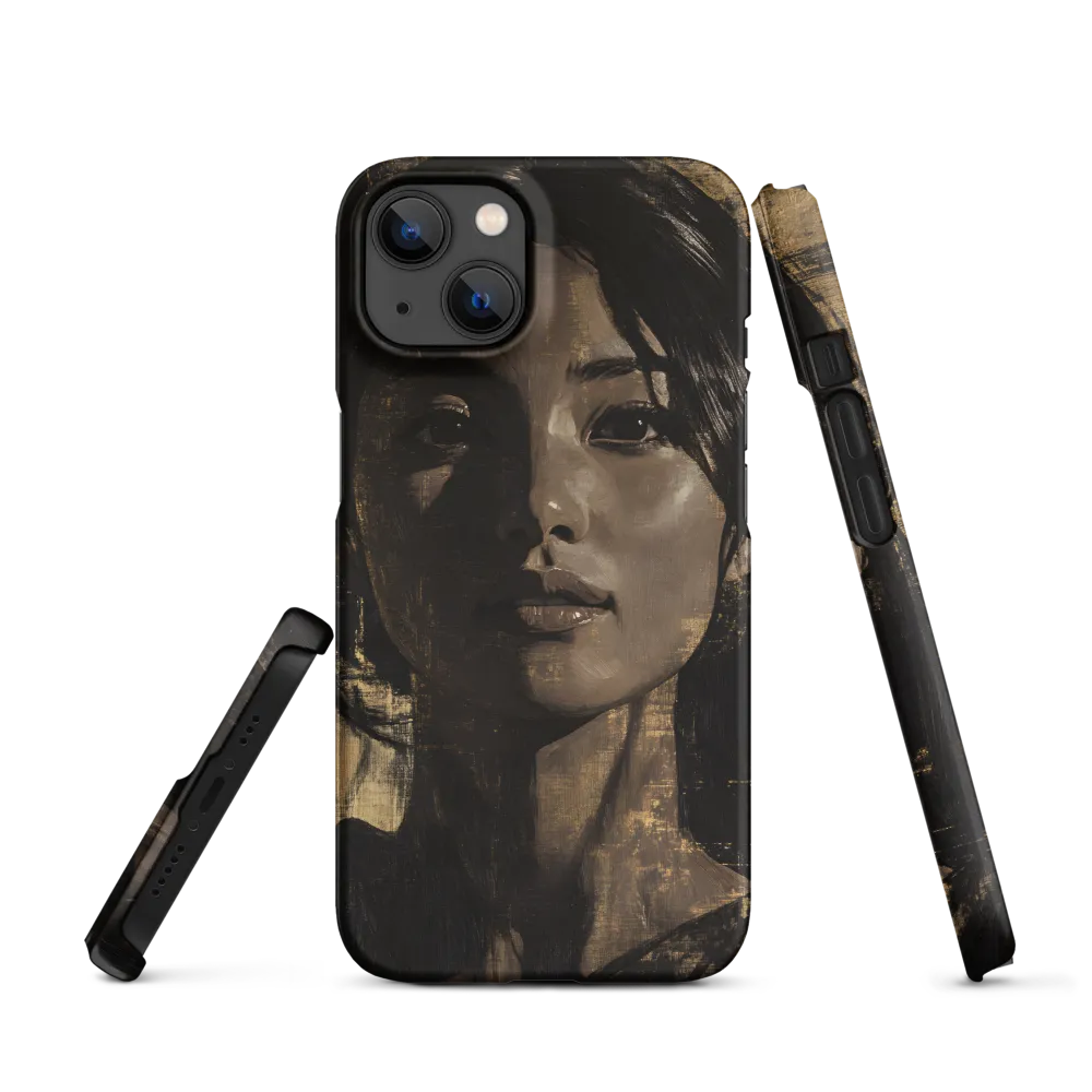 Golden Gaze: A Contemporary Portrait