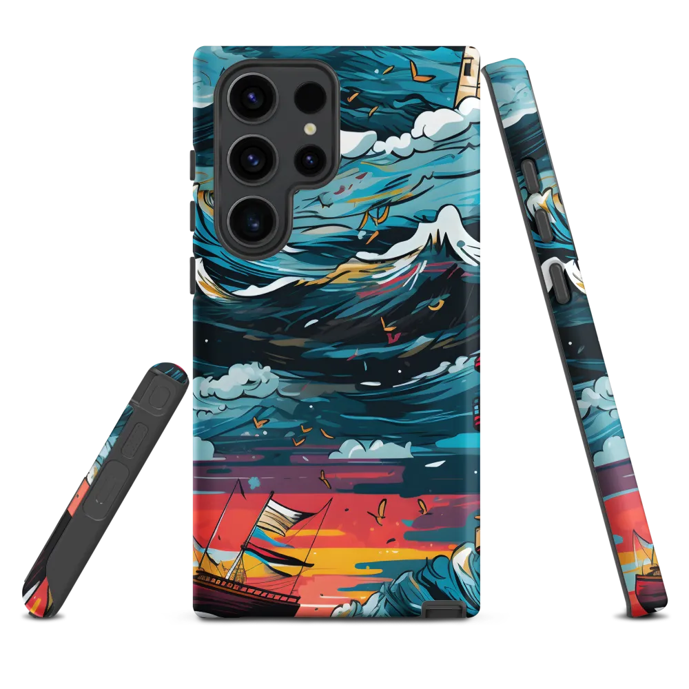 Turbulent Seas: A Lighthouse Adventure