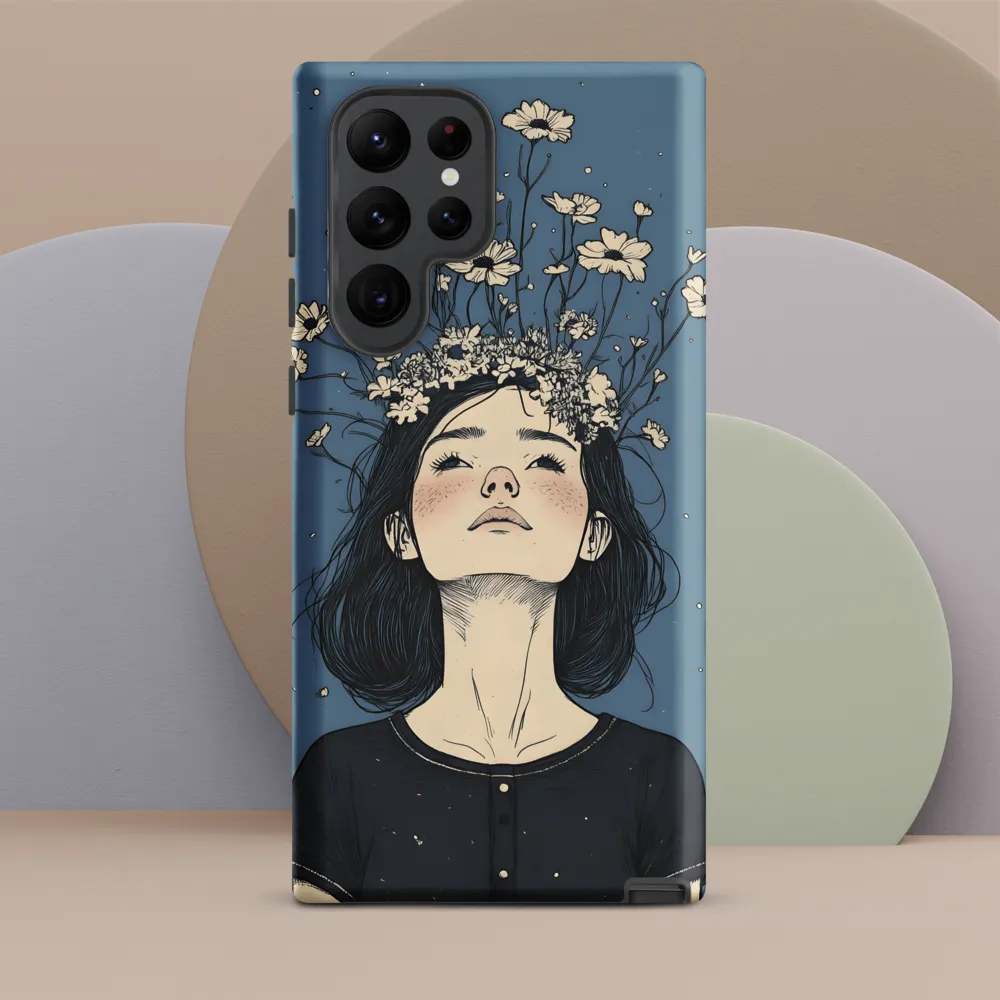Floral Serenity: A Portrait of Tranquility
