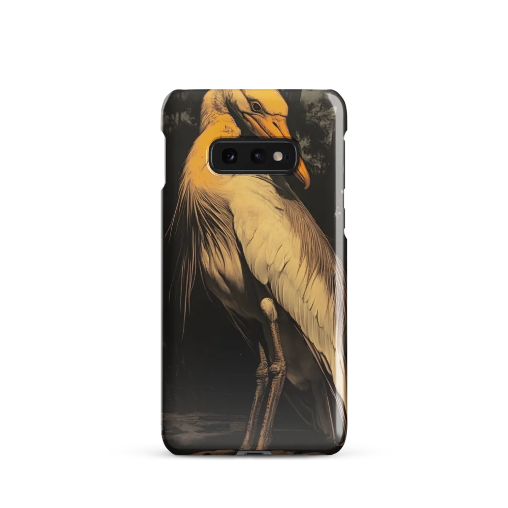 Majestic Egret in Twilight