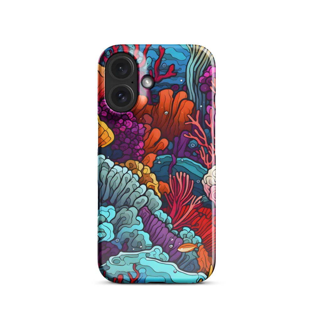 Vibrant Underwater Symphony | Phone Case |  16 | Snap Case | Glossy