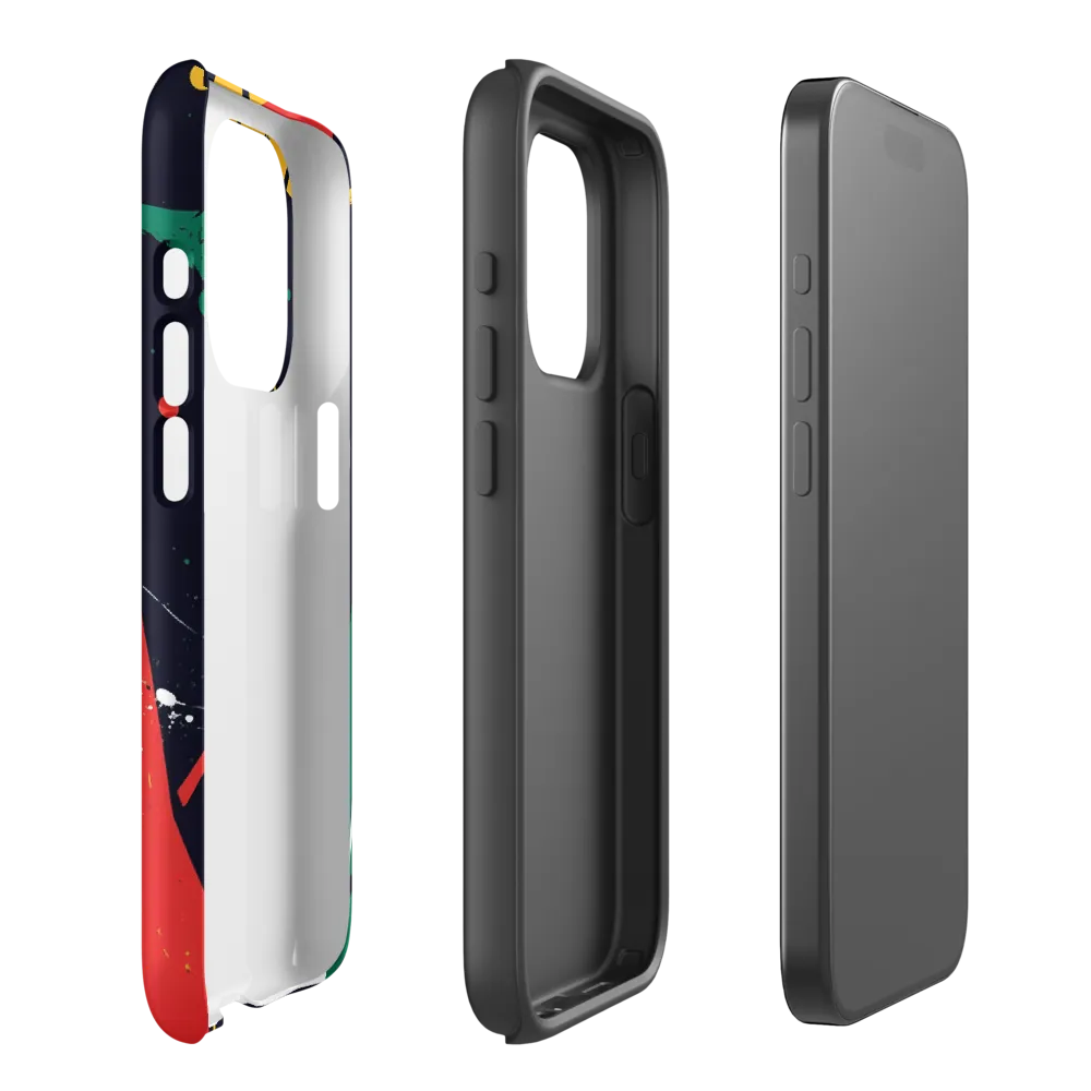 Dynamic Geometries | Phone Case |  15 Pro | Tough Case | Matte
