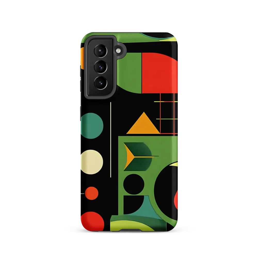 Geometric Harmony | Phone Case |  S21 | Tough Case | Matte