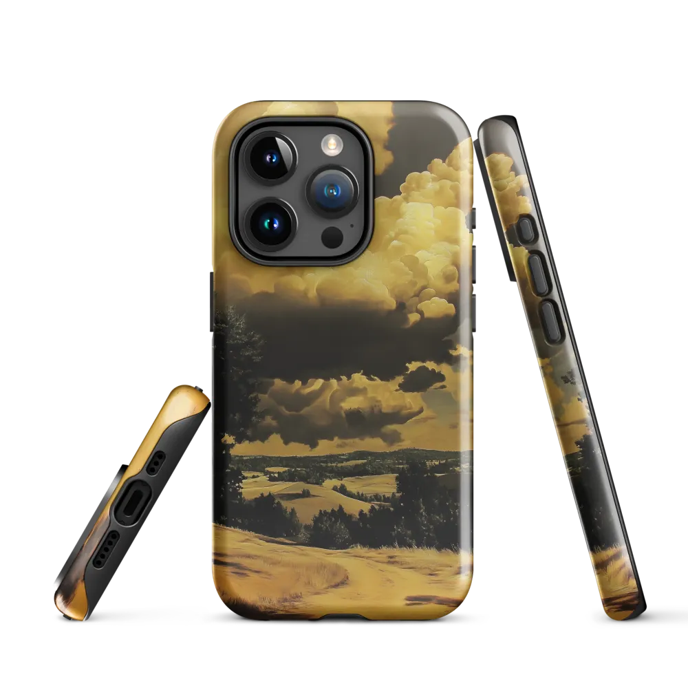 Golden Serenity in the Landscape