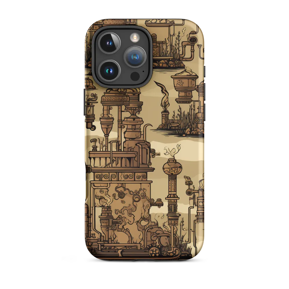 Whimsical Industrial Landscape
