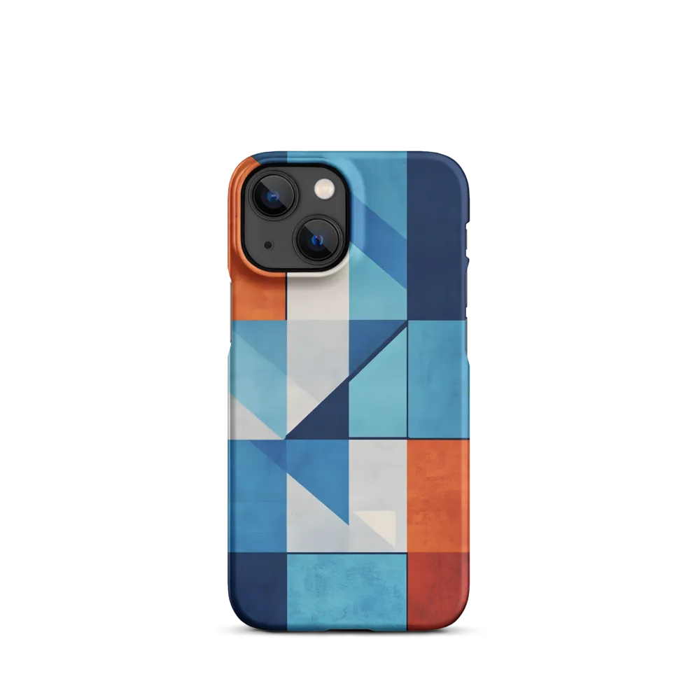 Geometric Harmony in Color | Phone Case |  13 Mini | Snap Case | Matte
