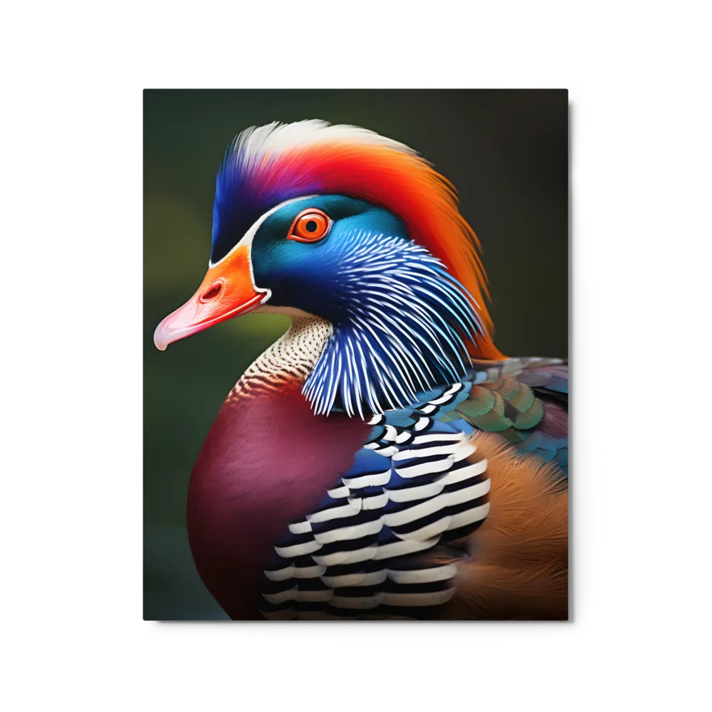 The Majestic Mandarin | Metal Print | 16″×20″