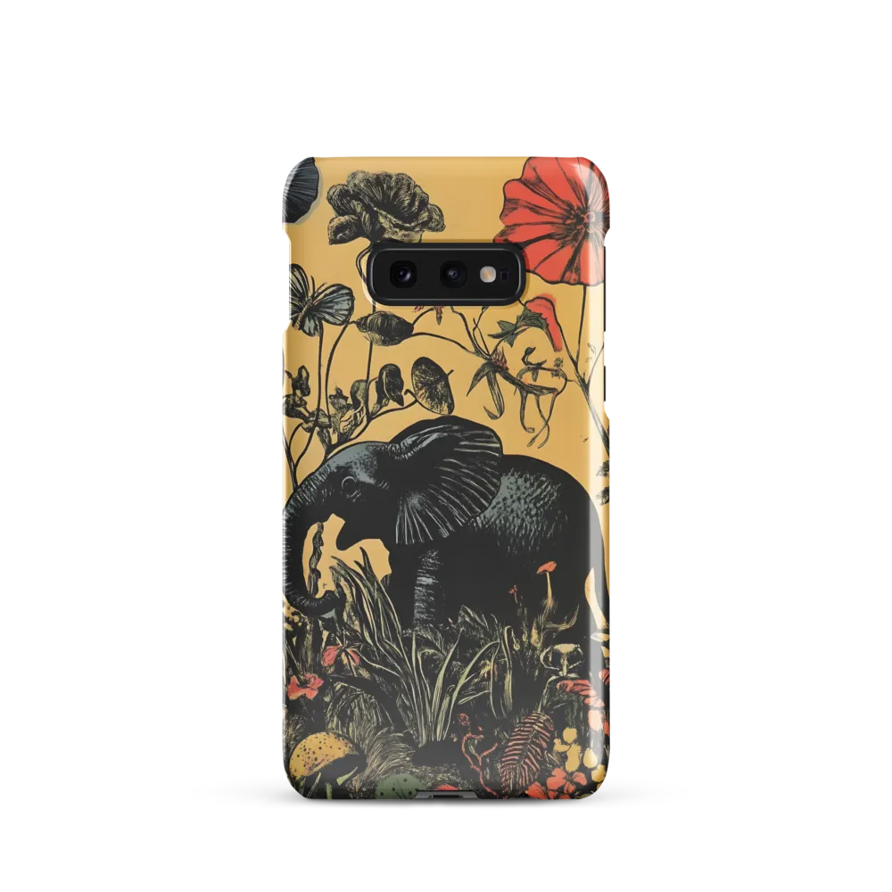 Floral Majesty: The Elephant's Sanctuary