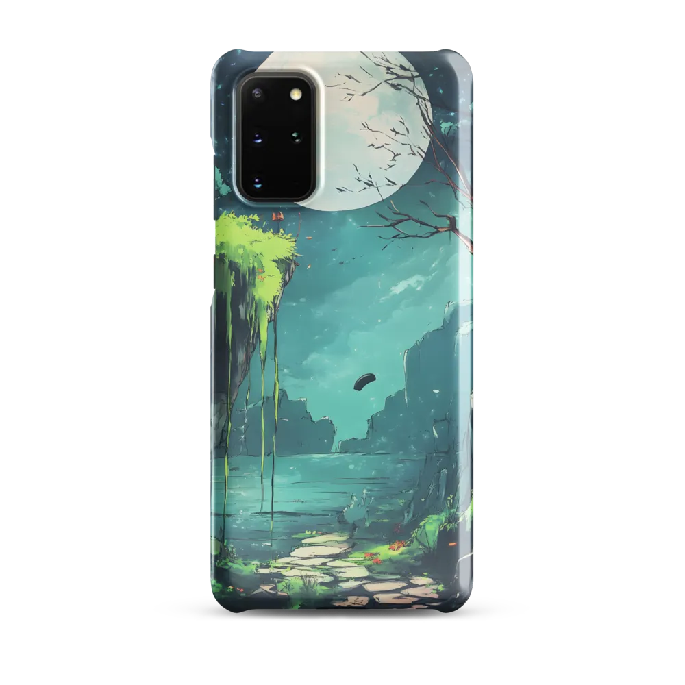 Moonlit Serenity: A Fantastical Landscape