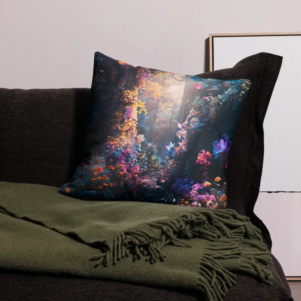 Enchanted Butterfly Forest | Pillow & Pillow Case | Multiple Sizes