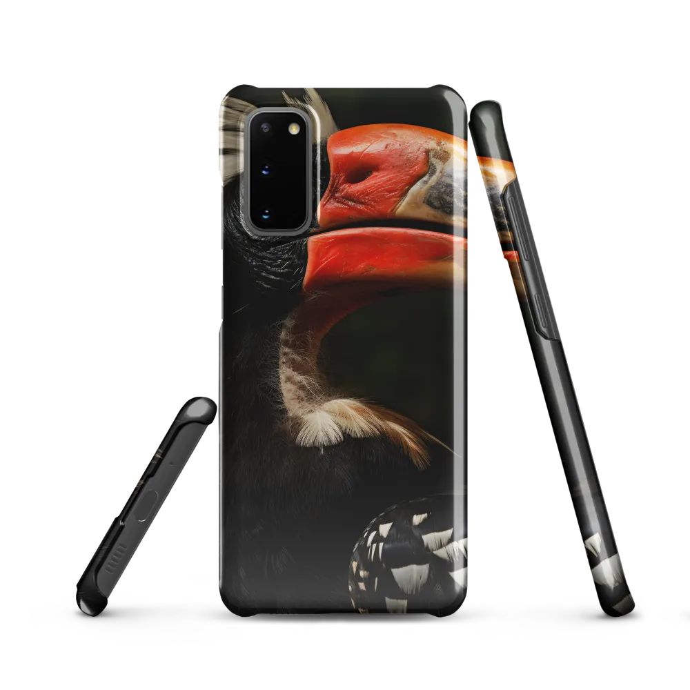 Majesty of the Hornbill | Phone Case |  S20 | Snap Case | Glossy