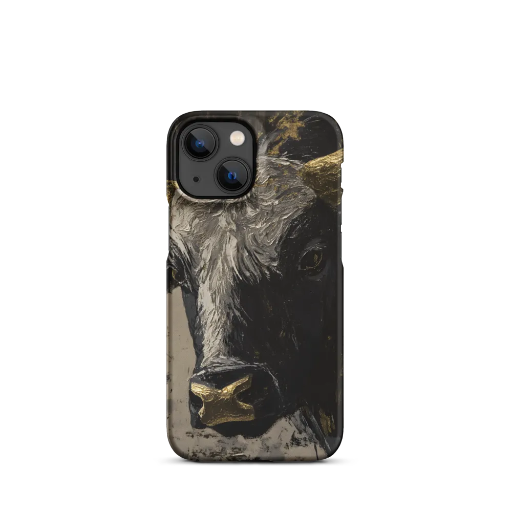 Majestic Bull: The Power in Black and Gold