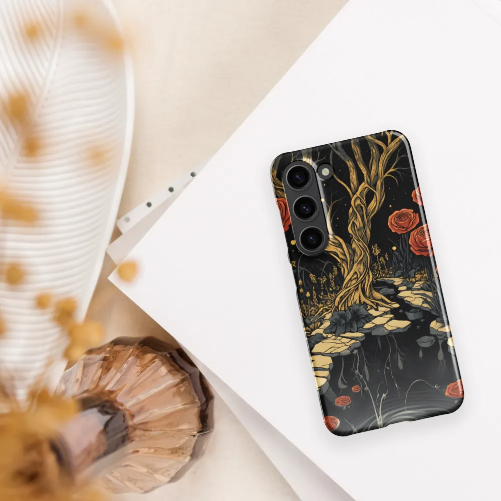 Whispers of the Enchanted Garden | Phone Case |  S23 | Snap Case | Glossy