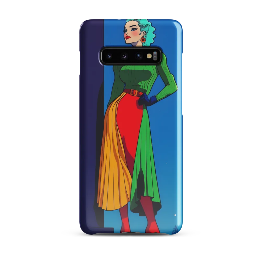 Bold Elegance | Phone Case |  S10 Plus | Snap Case | Glossy