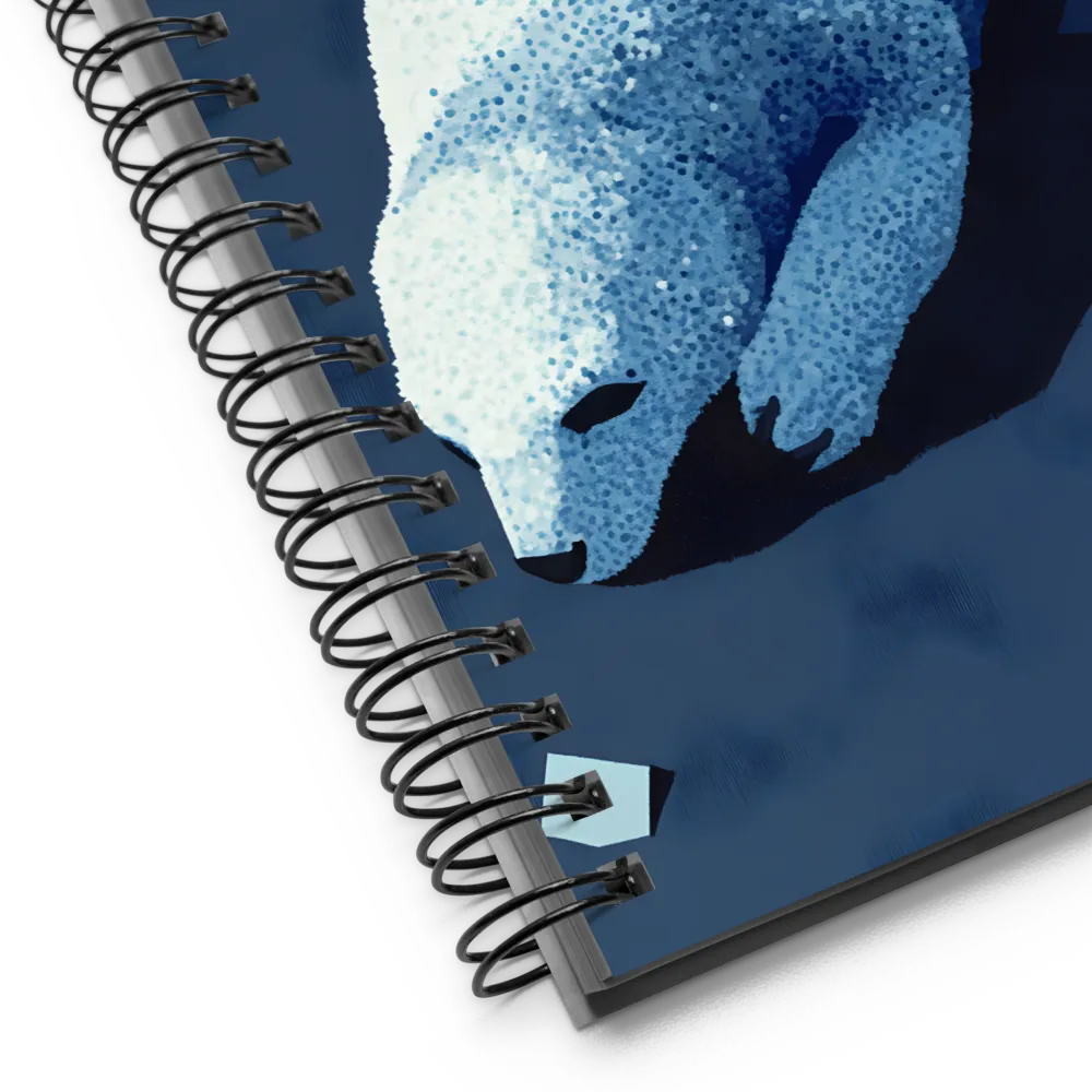 Silent Majesty: The Polar Bear's Realm | Spiral Notebook