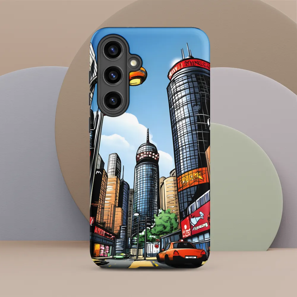 Urban Pulse: A Comic Cityscape