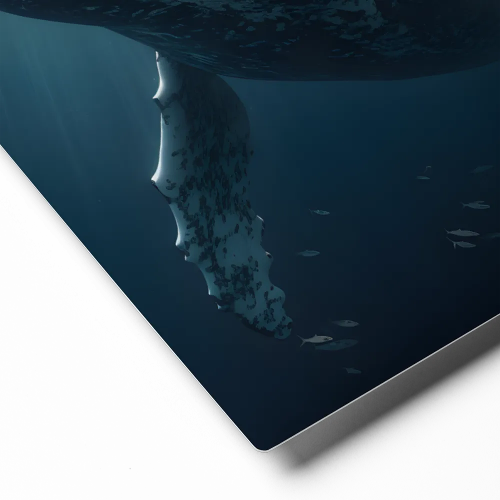 Graced by the Depths | Metal Print | 8″×10″