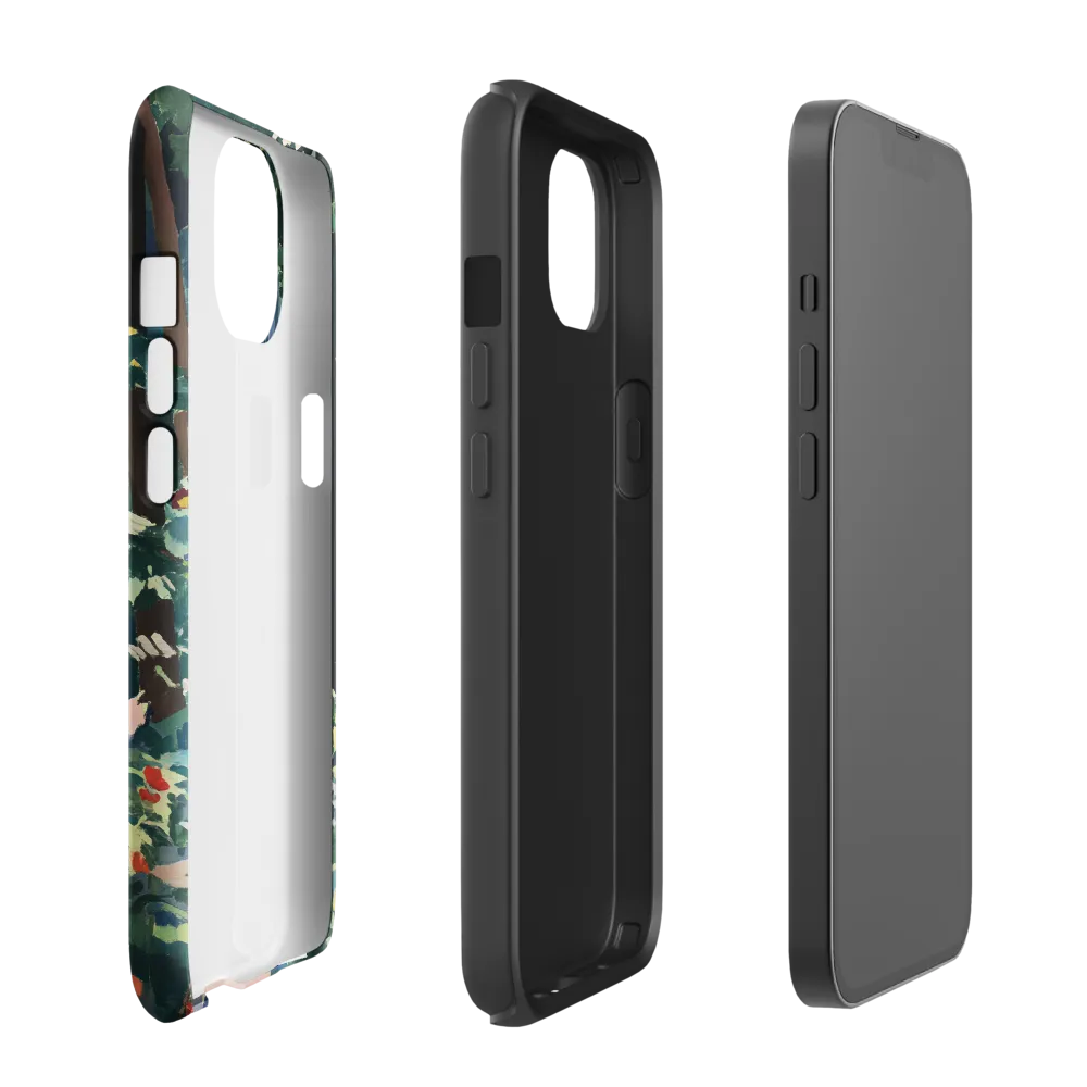 Flight of Light: A Serene Forest | Phone Case |  13 | Tough Case | Glossy
