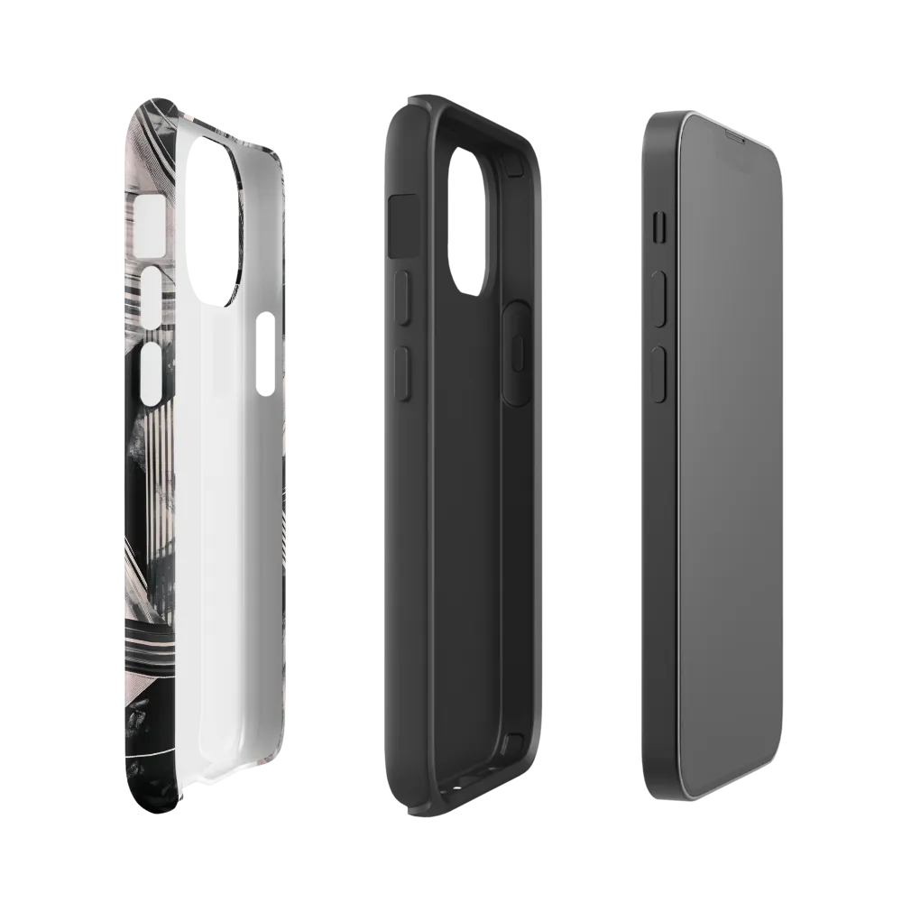 Geometric Harmony | Phone Case |  13 mini | Tough Case | Matte