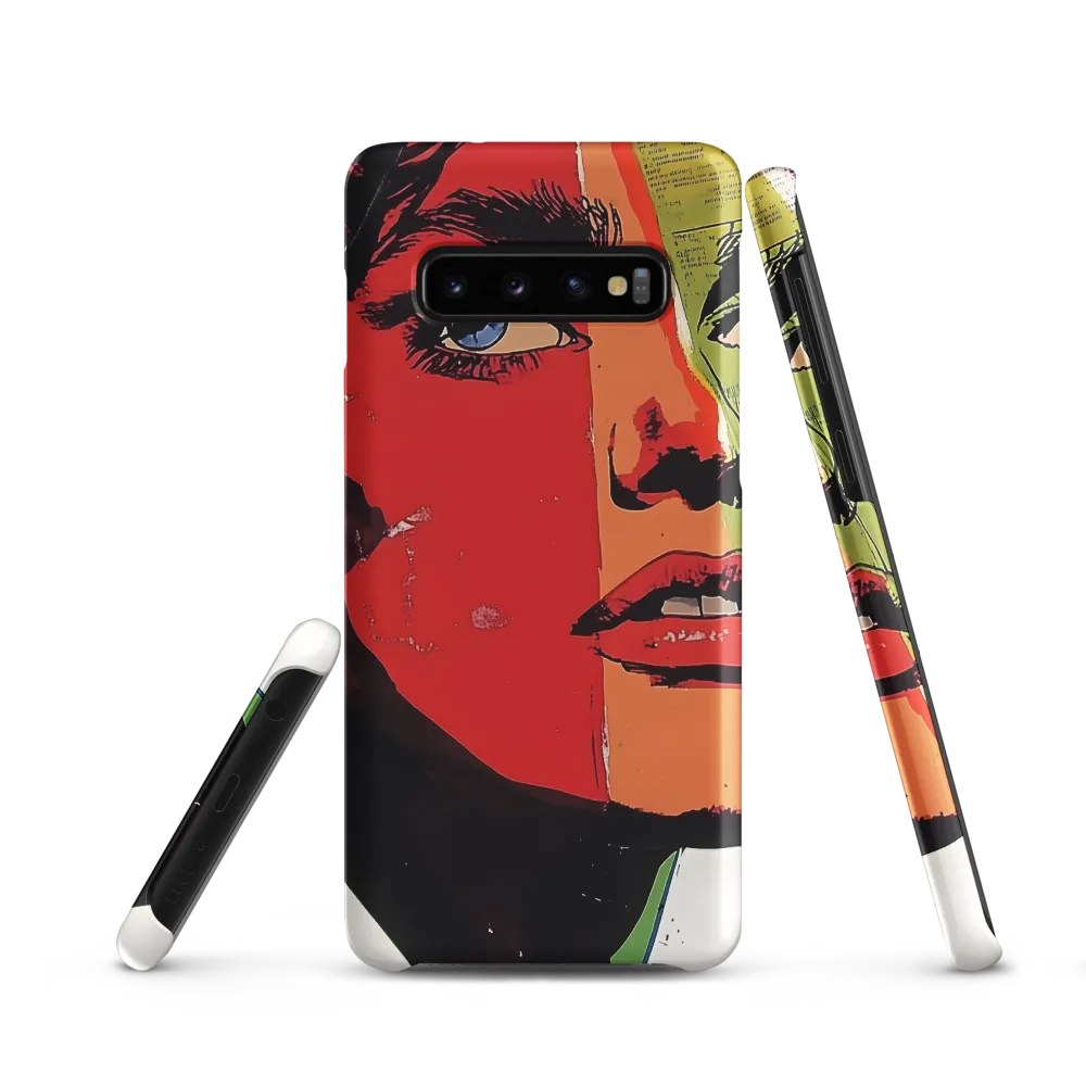Vibrant Expressions: A Pop Art Portrait