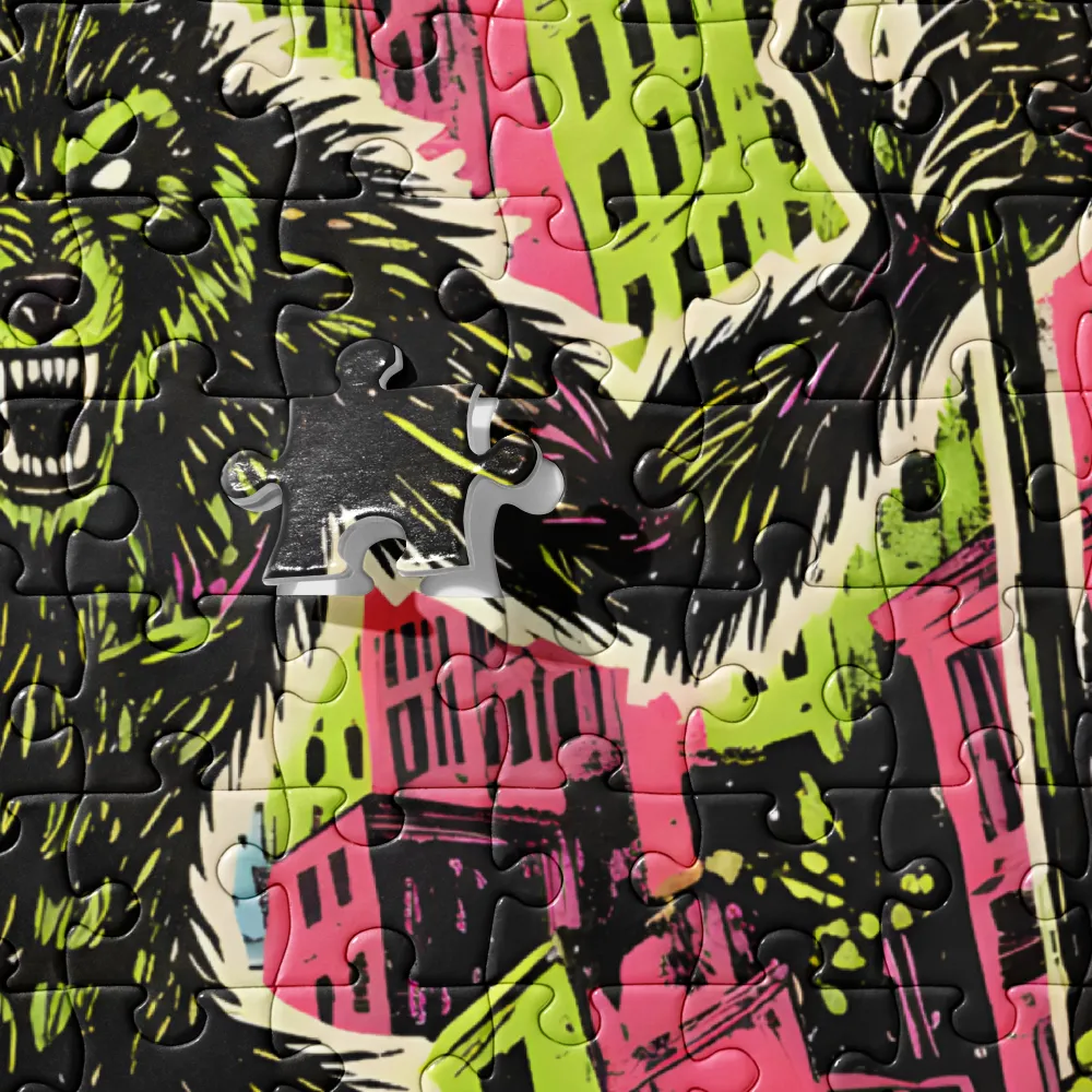 Urban Werewolf 
 Jigsaw Puzzle