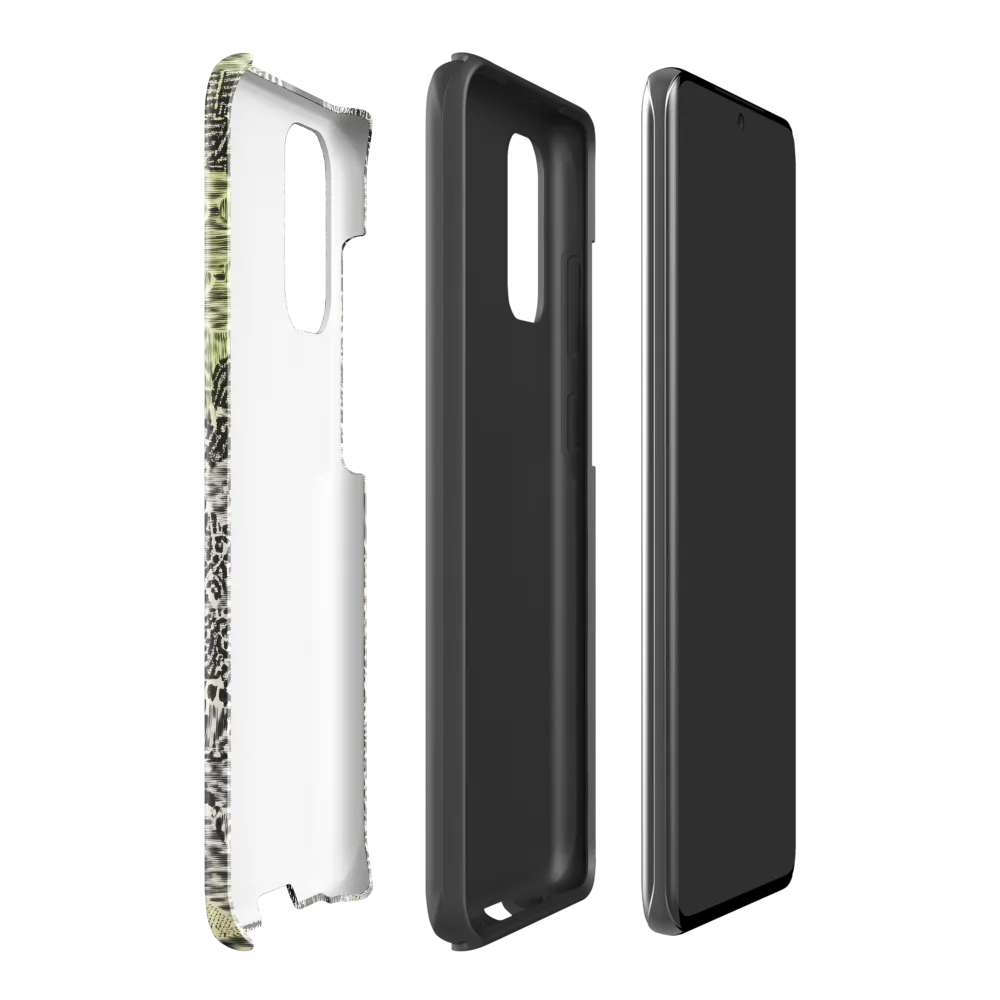 Elegance in Abstract Patterns | Phone Case |  S20 Plus | Tough Case | Glossy