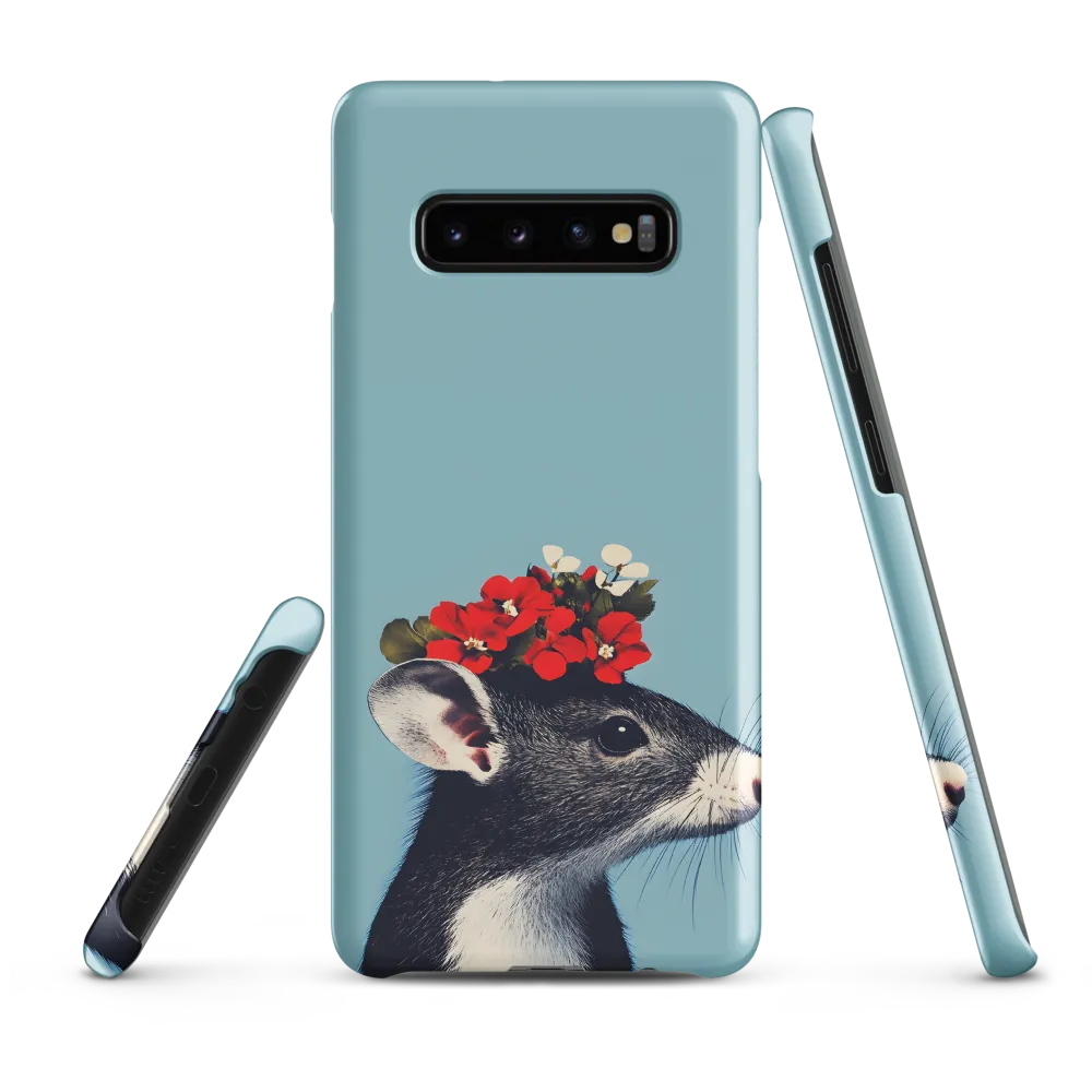 Whimsical Flora: A Mouse's Floral Crown