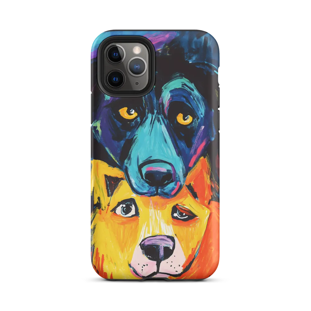 Vibrant Companions: An Expression of Canine Spirit