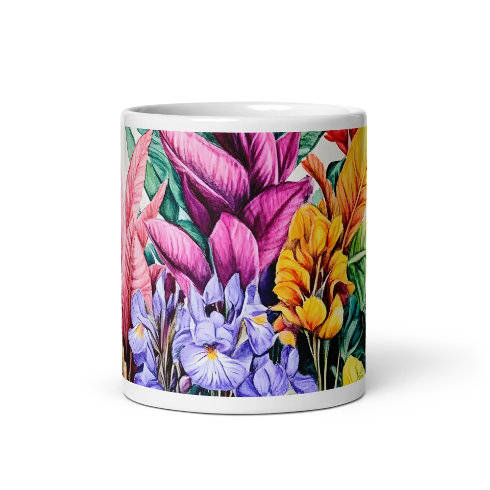 Tropical Symphony | Mug with White inside | 11 oz