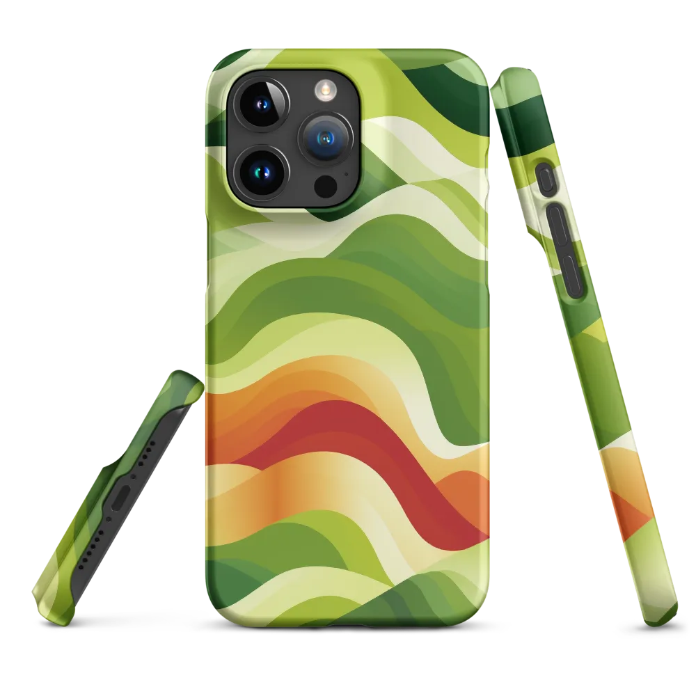 Waves of Nature | Phone Case |  15 Pro Max | Snap Case | Matte