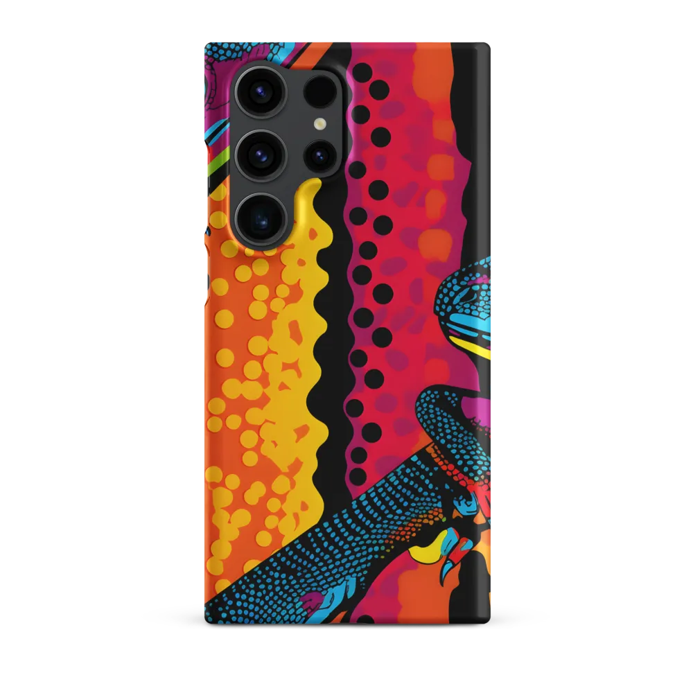 Colorful Encounters: The Playful Geckos