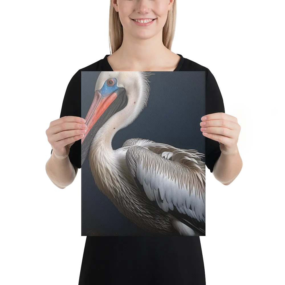 Majestic Pelican Portrait