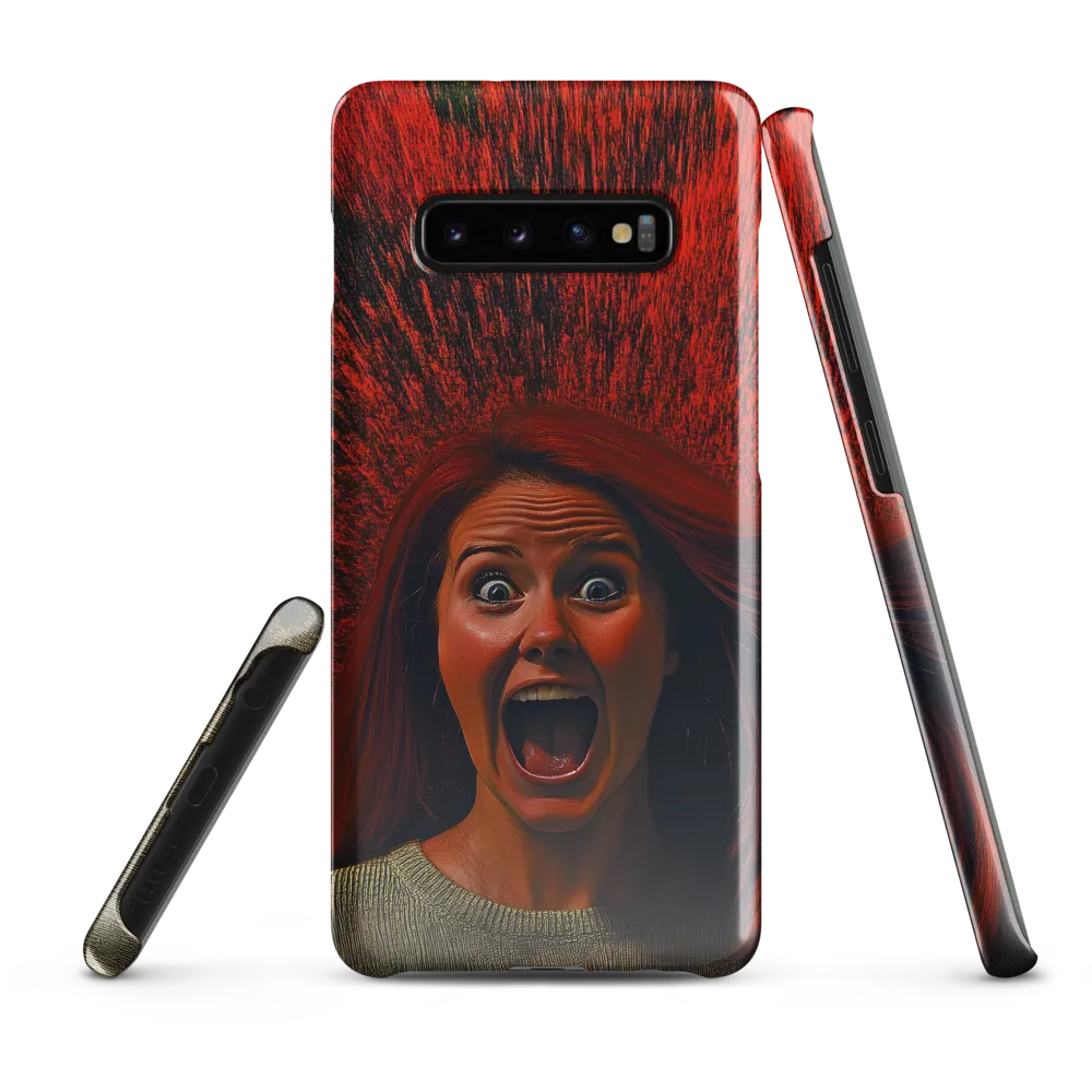 Eruption of Emotion | Phone Case |  S10 Plus | Snap Case | Glossy