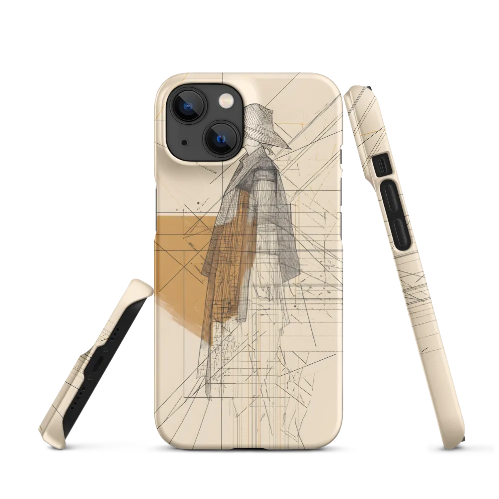 Abstract Profile: A Minimalist Exploration | Phone Case |  14 | Snap Case | Matte