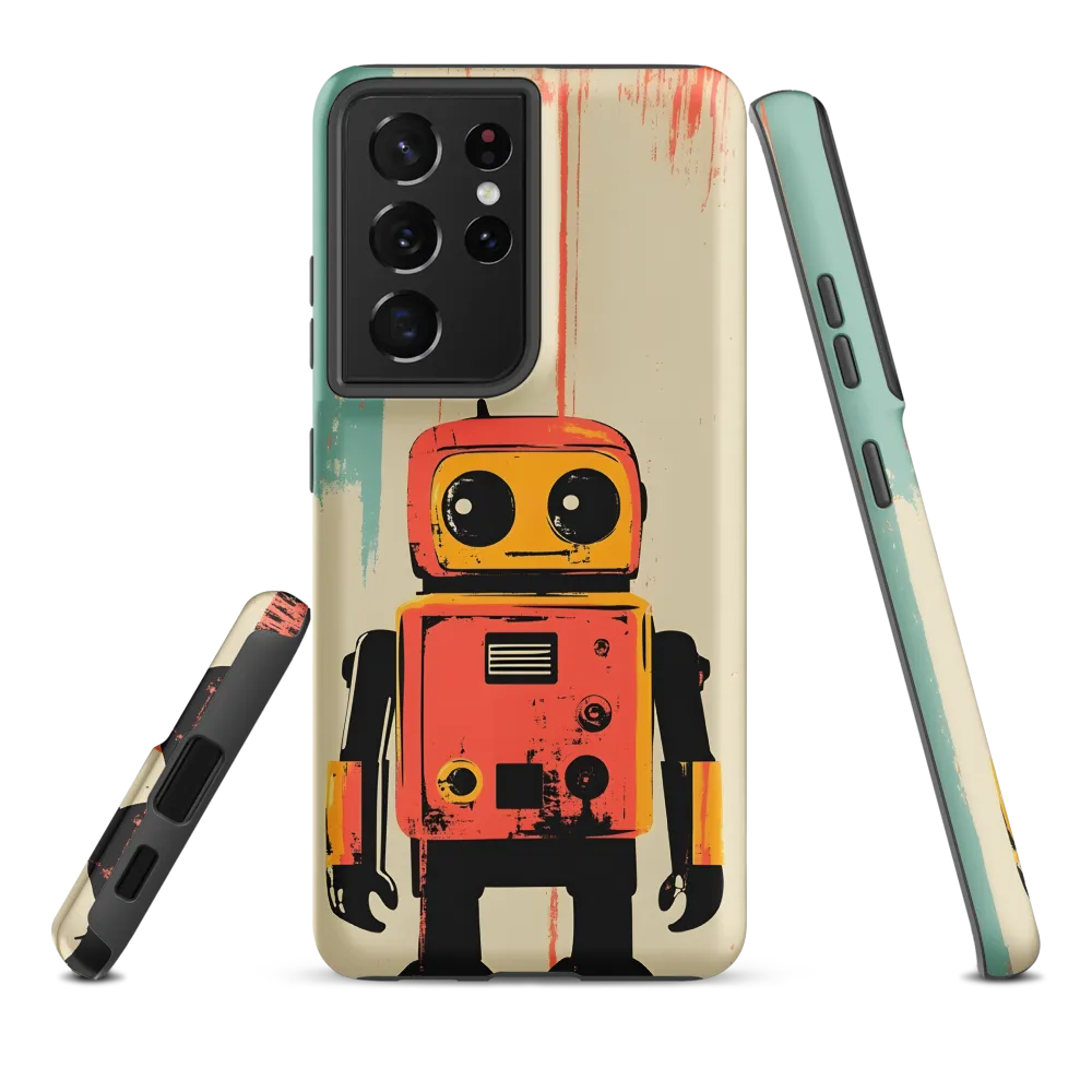 Retro Robot Charm
